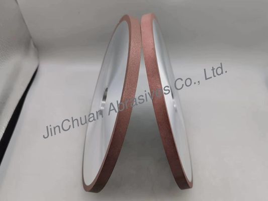 D200 Grit Resin Bonded Diamond Grinding Wheel Aluminium Bentuk Datar