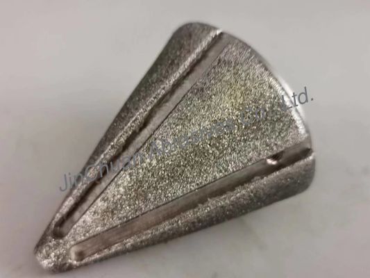 Warna Silver Electroplated Diamond Grinding Head D40 Disesuaikan