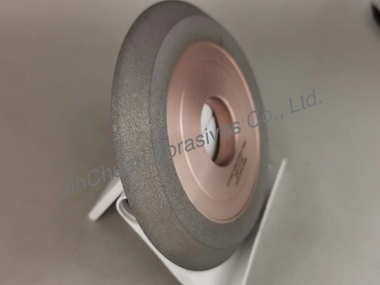 Roda Gerinda Berlian Ikatan Hibrid Resin 1v1 Untuk Penggilingan Cnc 125*10*31,75*6 Mm