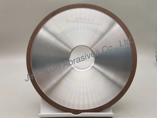 Ikatan Resin Roda Gerinda Berlian 1A1 150Mm untuk Tungsten Carbide