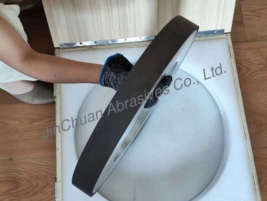 1A1 Roda penggilingan berikatan resin datar untuk alat karbida semen penggilingan dan polesan