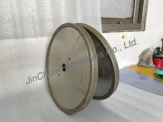 Elektro Cast Iron Diamond Grinding Wheel untuk pekerjaan pengecoran 9A1 355mm