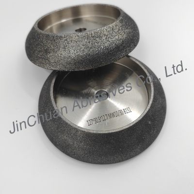 Bandsaw Mempertajam CBN Grinding Wheel Pekerjaan Kayu Roda Abrasif