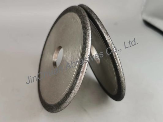 Disesuaikan 1F1 Electroplated CBN Grinding Wheels Diameter 105 B80/100