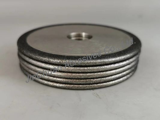 Disesuaikan 1F1 Electroplated CBN Grinding Wheels Diameter 105 B80/100