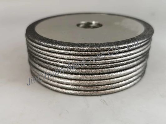 Disesuaikan 1F1 Electroplated CBN Grinding Wheels Diameter 105 B80/100