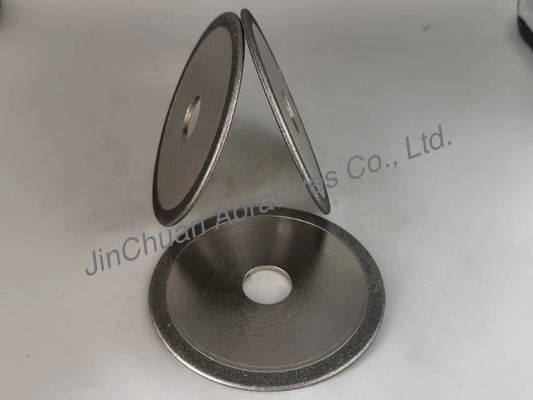 1F1 Tipe ikatan elektrolitik Diamond grinding wheel Solusi grinding yang efisien