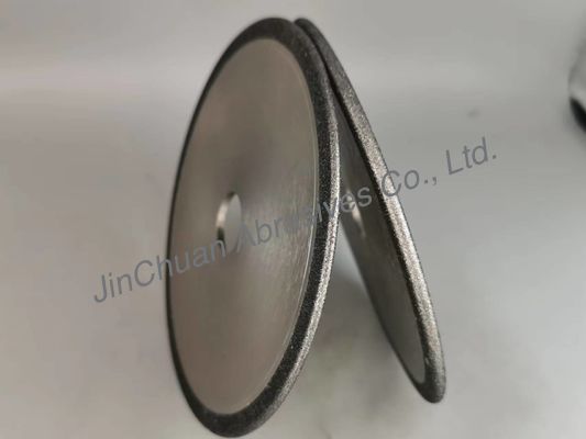 1F1 Tipe ikatan elektrolitik Diamond grinding wheel Solusi grinding yang efisien