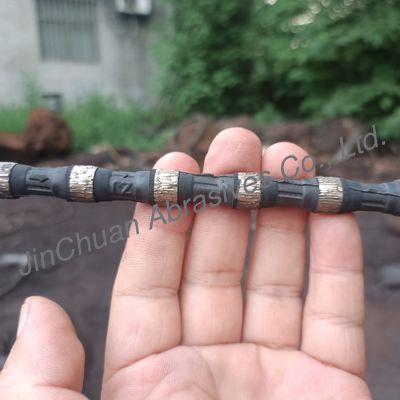 Beton Granit Diamond Wire Saw untuk pemotongan batu dan profil