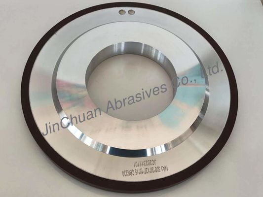 14A1 300mm Flat Cbn Wheel Untuk Cylindrical Grinding dan Polishing Diamond Wheel
