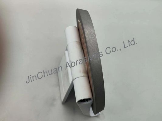 125mm 1V1 20 derajat Hybrid Bond Diamond Grinding Wheels untuk Fluting dan Gashing