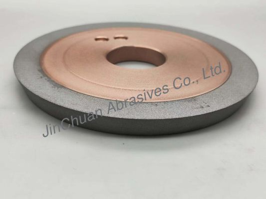 125mm 1V1 20 derajat Hybrid Bond Diamond Grinding Wheels untuk Fluting dan Gashing