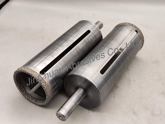 Umur Panjang Sintered Diamond Drill Bit D30 / 35 Grit Untuk Pemotongan Cepat Dan Tepat