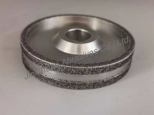 Badan baja yang dilektroplasi CBN roda penggiling Diameter 100 Grit Nomor B301