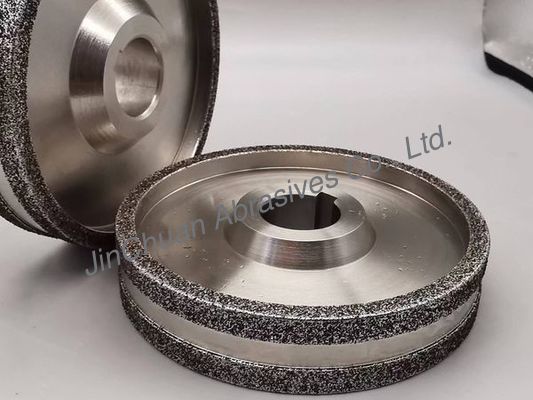 Badan baja yang dilektroplasi CBN roda penggiling Diameter 100 Grit Nomor B301