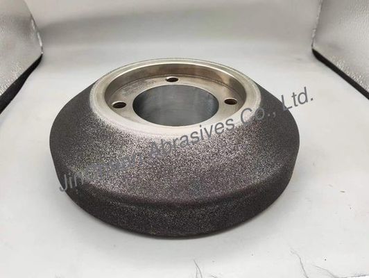 Roda penggiling CBN yang disesuaikan dengan diameter badan baja 210 Grit Nomor B181