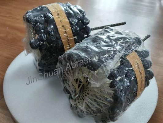 Diameter 230 Dan 330 Fleksibel honing sikat Sic Grit Nomor 600#