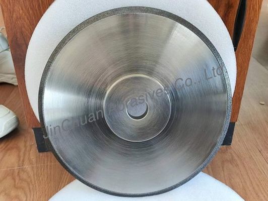 Baja Badan Electroplated CBN Grinding Wheel Diameter Disesuaikan 300 Grit Nomor B151