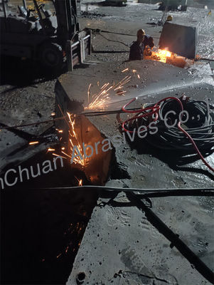 High Speed Diamond Wire Saw Untuk Potong Besi Cast Dan Logam