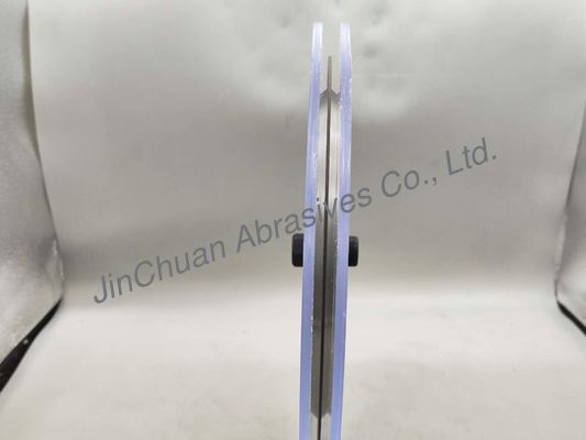 R0.65mm Rein Bond CBN Grinding Wheel Untuk Tungsten Carbide Roll Sharpening 200mm