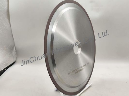 R0.65mm Rein Bond CBN Grinding Wheel Untuk Tungsten Carbide Roll Sharpening 200mm
