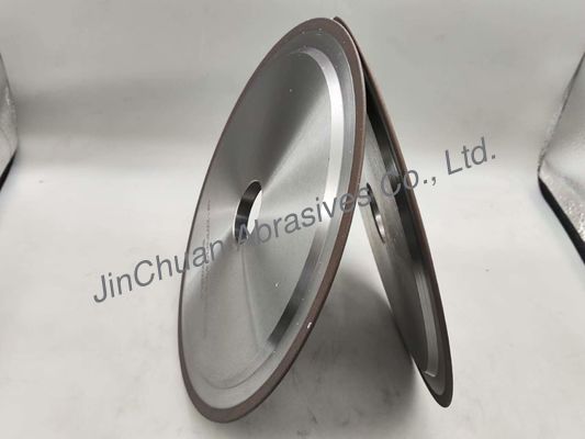 R0.8mm 200mm Rein Bonded Grinding Wheel CBN Pengasah Roda