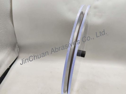 R0.8mm 200mm Rein Bonded Grinding Wheel CBN Pengasah Roda