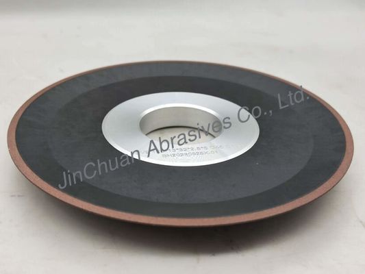 Bentuk piring 12V9 Diamond Grinding Wheel Hitam Bakelit Jenis