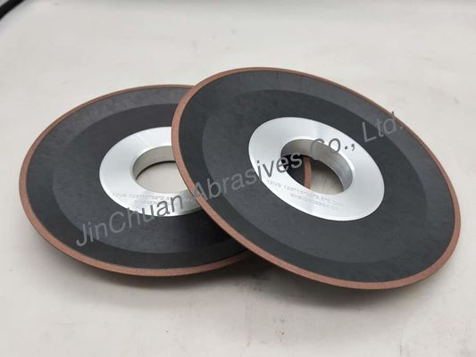 Bentuk piring 12V9 Diamond Grinding Wheel Hitam Bakelit Jenis