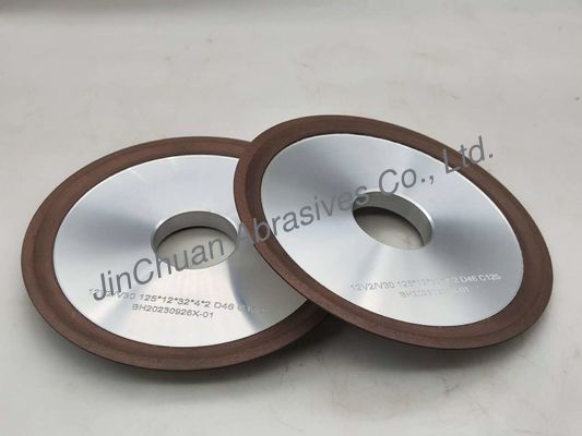 12V2 Resin Diamond Grinding Wheel Diamond Grinder Dish Bentuk 30 derajat