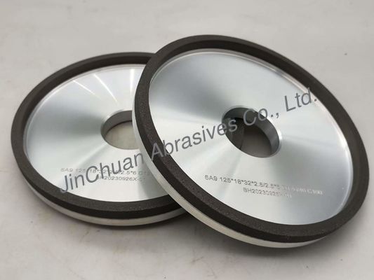Dua butir Diamond Wheel Resin Bond Grinding Wheel Dengan 2 Diamond Grits