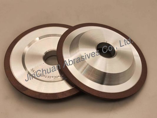 Roda penggiling ikatan resin yang disesuaikan dengan diameter 300 mm Lubang dalam 30,0 mm