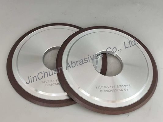 Resin Bond Diamond Gridnig Roda 14v1, Diameter 175, Sudut 45