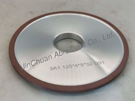 4A1 Diamond grinding disc 125mm resin Diamond jenis abrasive wheel 3A1