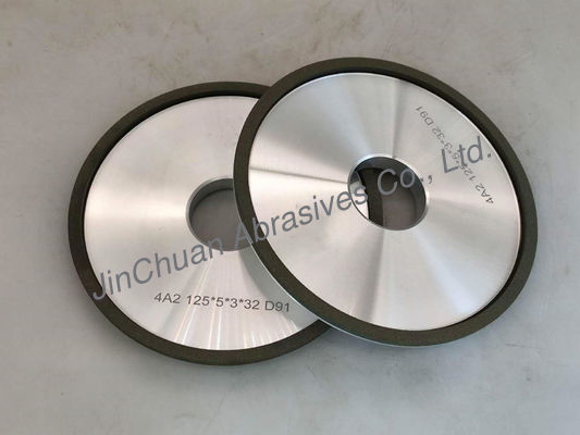 4A2 Diamond Resin Grinding Wheel 125*5*3mm Untuk Pengasah
