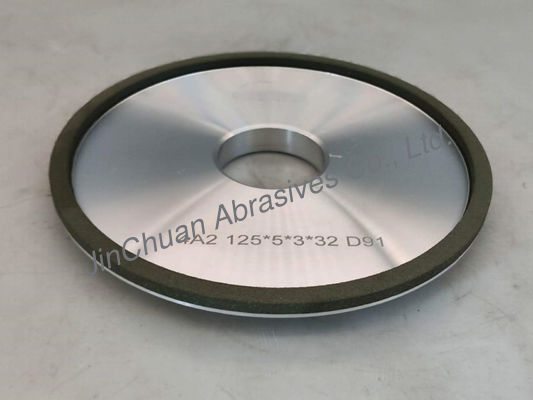 4A2 Diamond Resin Grinding Wheel 125*5*3mm Untuk Pengasah
