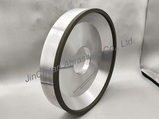 6A2 Aluminium Body Resin Bond Grinding Wheel Dengan Lubang 57mm CBN 80