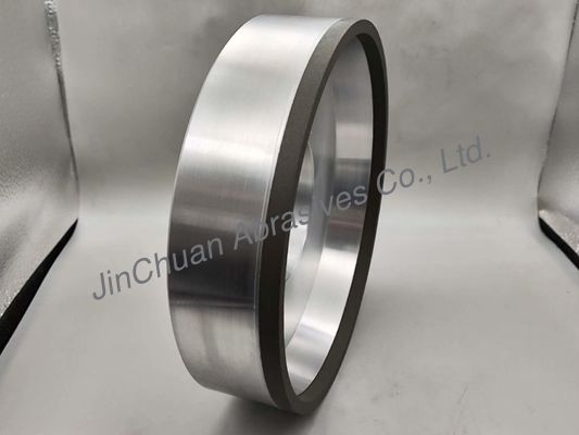 6A2 Resin Bond CBN Grinding Wheels Dengan Diameter 203mm Lubang Dalam 84mm Ketebalan 51mm