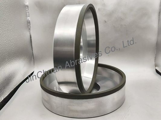 6A2 Resin Bond CBN Grinding Wheels Dengan Diameter 203mm Lubang Dalam 84mm Ketebalan 51mm