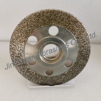 Diameter 150mm Electroplated CBN grinding wheel dengan lubang pengurangan berat