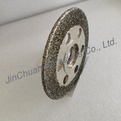 Diameter 150mm Electroplated CBN grinding wheel dengan lubang pengurangan berat