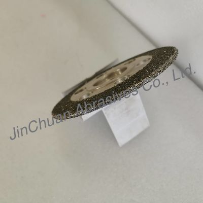 Diameter 150mm Electroplated CBN grinding wheel dengan lubang pengurangan berat