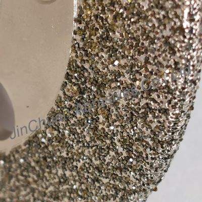 Diameter 150mm Electroplated CBN grinding wheel dengan lubang pengurangan berat