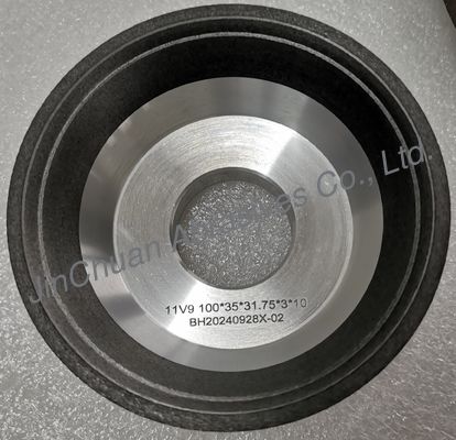 Diameter 100mm 11v9 Bond Roda Resin Berbentuk CBN CBN