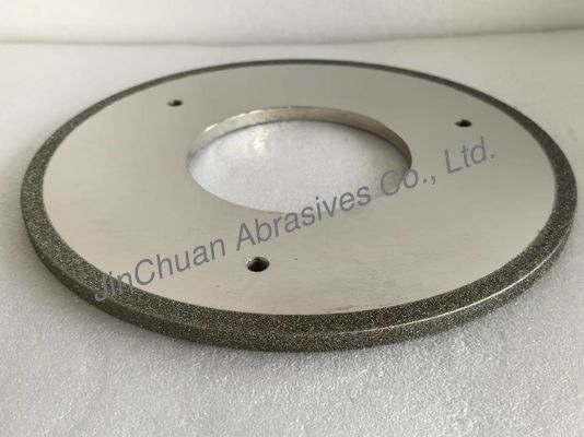 1A1 300*10*127 Lebar Plating 10mm D60/70 Electroplating Diamond Grinding Wheel Untuk Peralatan Produksi yang canggih