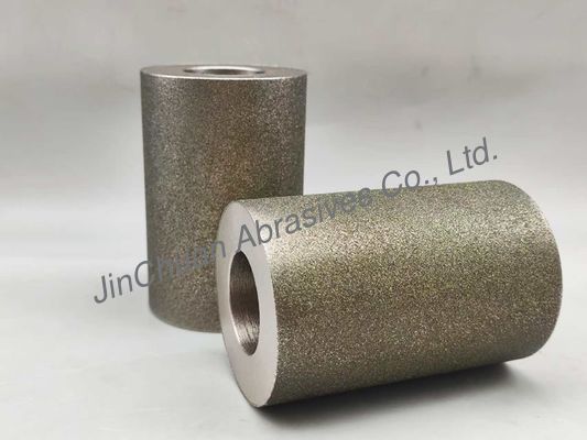 50.8/88.9*76.2*25.4mm D60/70 Electroplated Diamond Grinding Wheel Untuk Penggilingan Ban Mobil