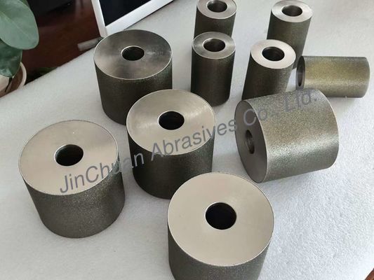 50.8/88.9*76.2*25.4mm D60/70 Electroplated Diamond Grinding Wheel Untuk Penggilingan Ban Mobil