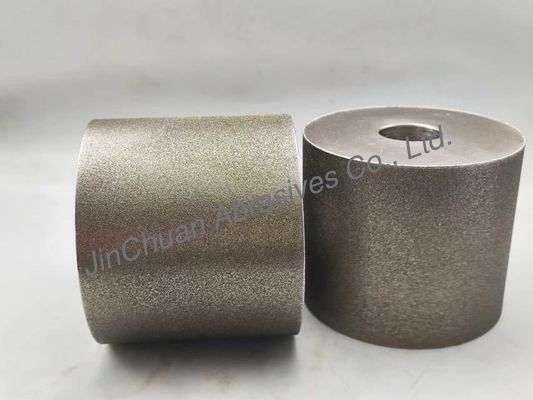 50.8/88.9*76.2*25.4mm D60/70 Electroplated Diamond Grinding Wheel Untuk Penggilingan Ban Mobil