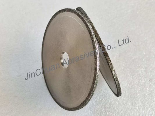 200mm 4,5mm Ketebalan Electroplated Bonded CBN Roda Untuk Fluting Dan Slotting