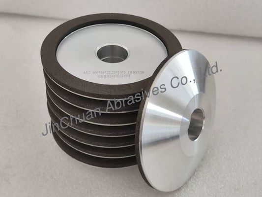 4A2 Resin Diamond Grinding Wheel Diameter 100mm Lubang Dalam 22.23 Grit 100/120